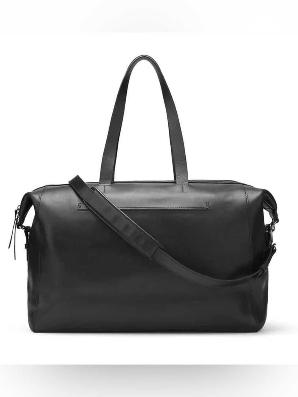 Cuyana Leather Le Sud Weekender (Black)